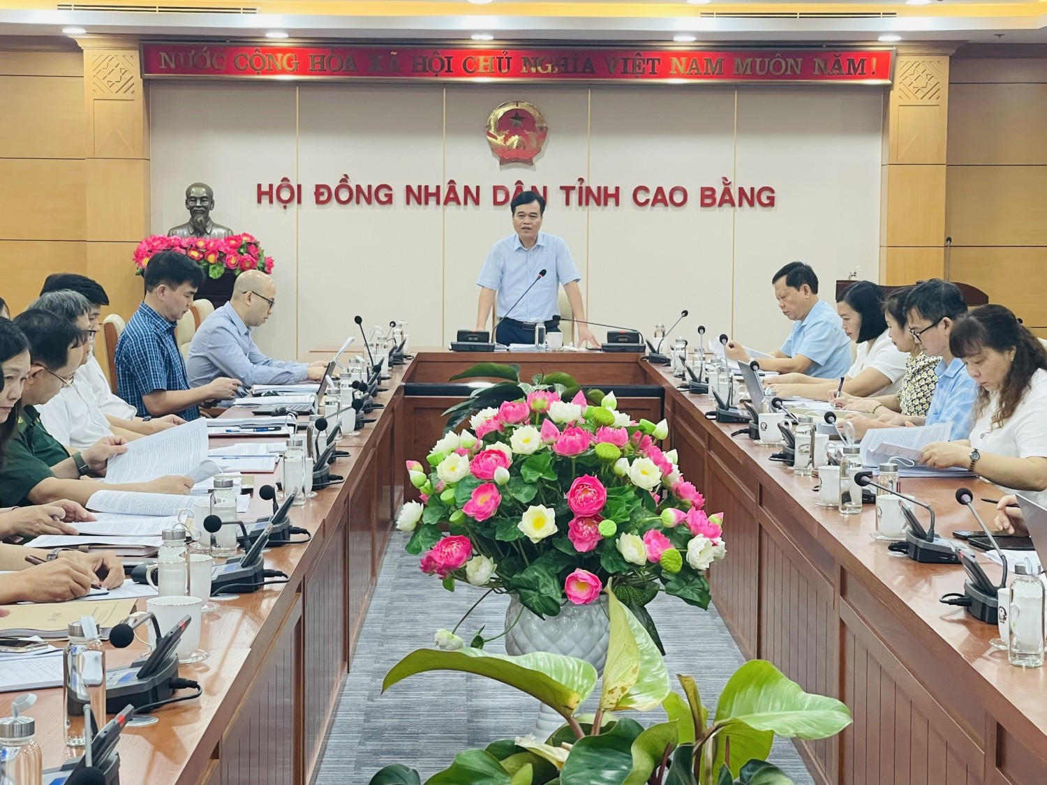 Ban Pháp chế HĐND tỉnh thẩm tra các báo cáo trình Kỳ họp (thường lệ) giữa năm 2025