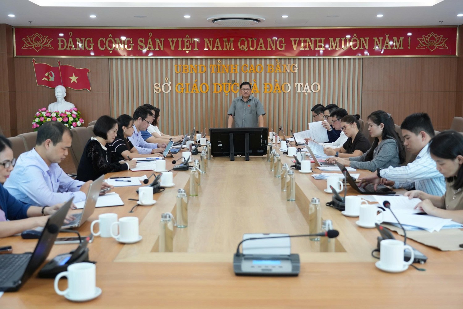 Ban Dân tộc HĐND tỉnh giám sát tại sở Giáo dục và Đào tạo