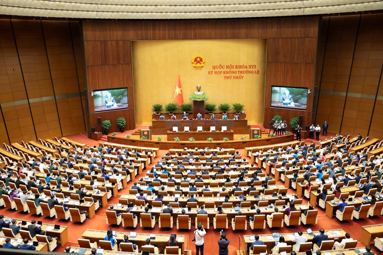 Kỳ họp không thường lệ thứ nhất, Quốc hội khóa XVI
